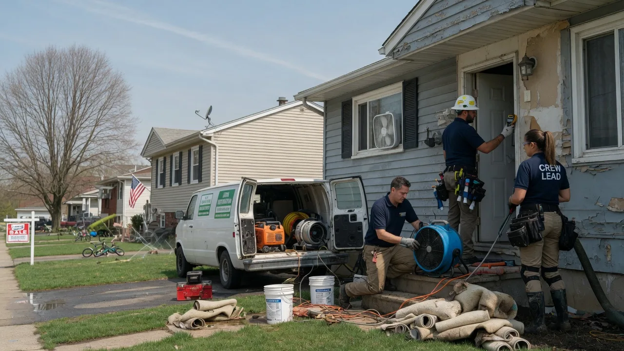 Flood Cleanup in Beach City, OH near me