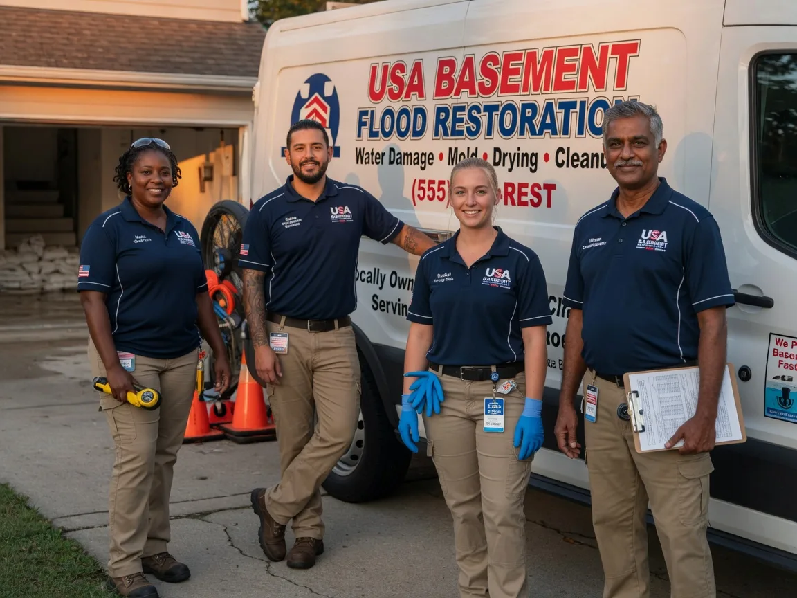 Basement Flood Cleanup company in Beach City, OH