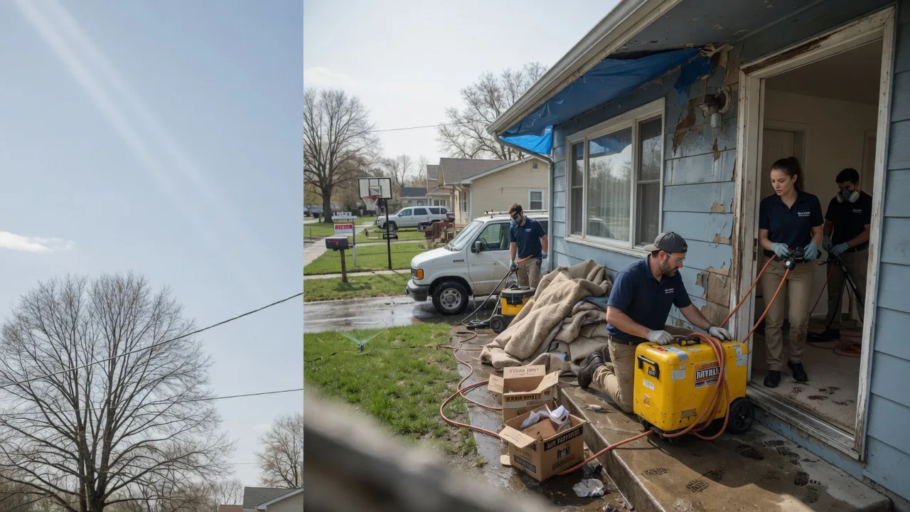 Basement Flood Cleanup in Beach City, OH near me